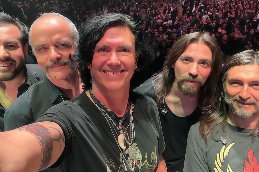 Integrantes de Caifanes