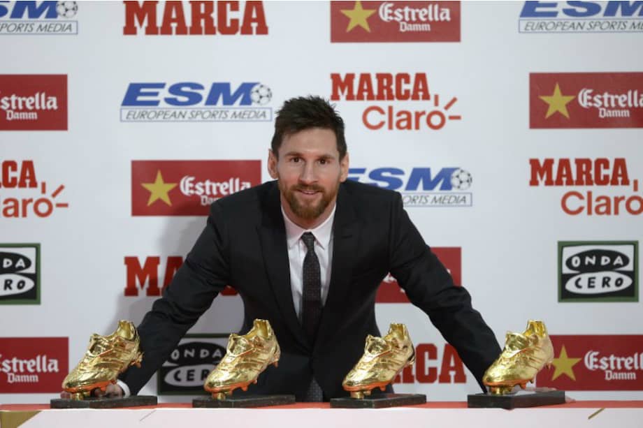 Lionel Andrés Messi, máximo goleador de las ligas europeas en la temporada 2016/17.