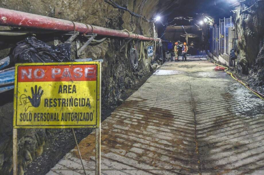 El colapso del túnel del desviación de Hidroituango ocurrió el 28 de abril de 2018. / AFP