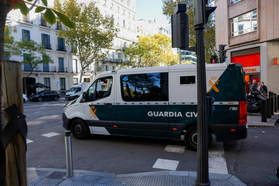 Imagen de referencia de un vehículo de la Guardia Civil de España en Madrid.