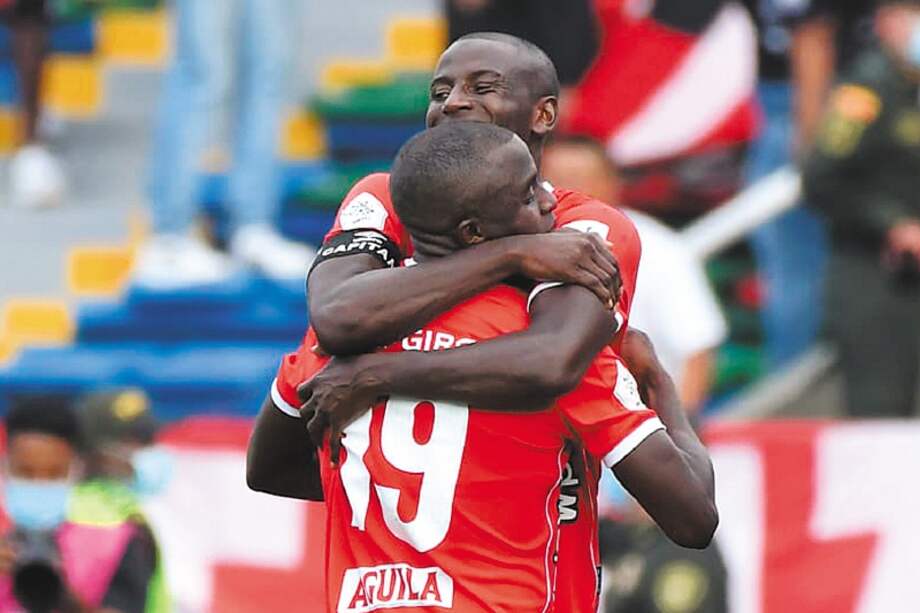 América viene de vencer a Once Caldas por 1-0 en el estadio Pascual Guerrero, de Cali. / Dimayor