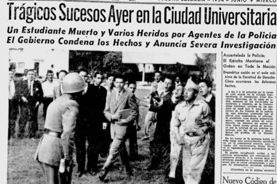 “El Espectador” y su versión de la masacre en una edición impresa de hace 70 años.