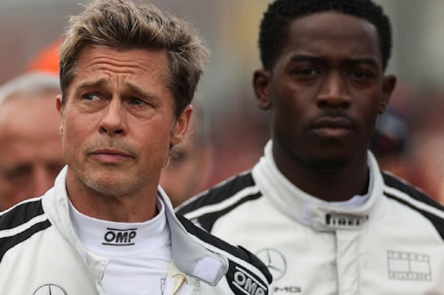 Brad Pitt en una escena de 'Apex', su nuevo filme.