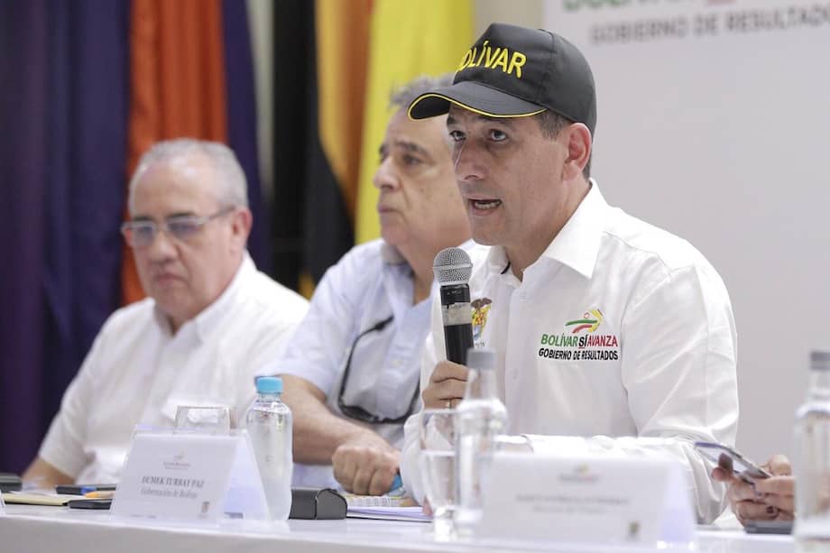 Dumek Turbay, gobernador de Bolívar. / Cortesía