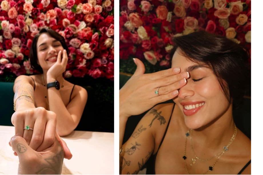 Miryan, del Desafío, presumió el anillo de compromiso que le regaló Zambrano. Así es la joya