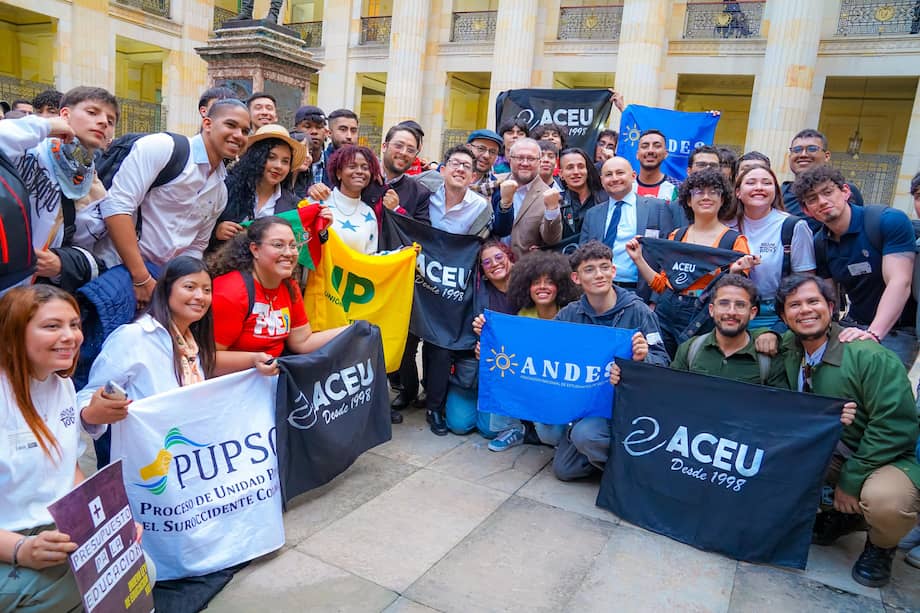 El movimiento estudiantil del país fue un actor clave para lograr la aprobación del proyecto de ley.