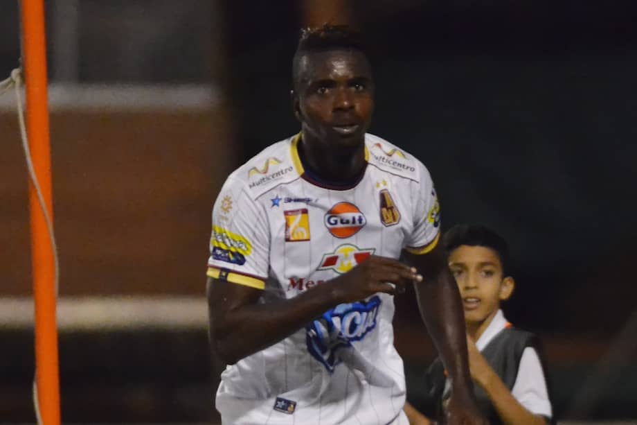 Marco Pérez, goleador del Deportes Tolima. / Luis Benavides