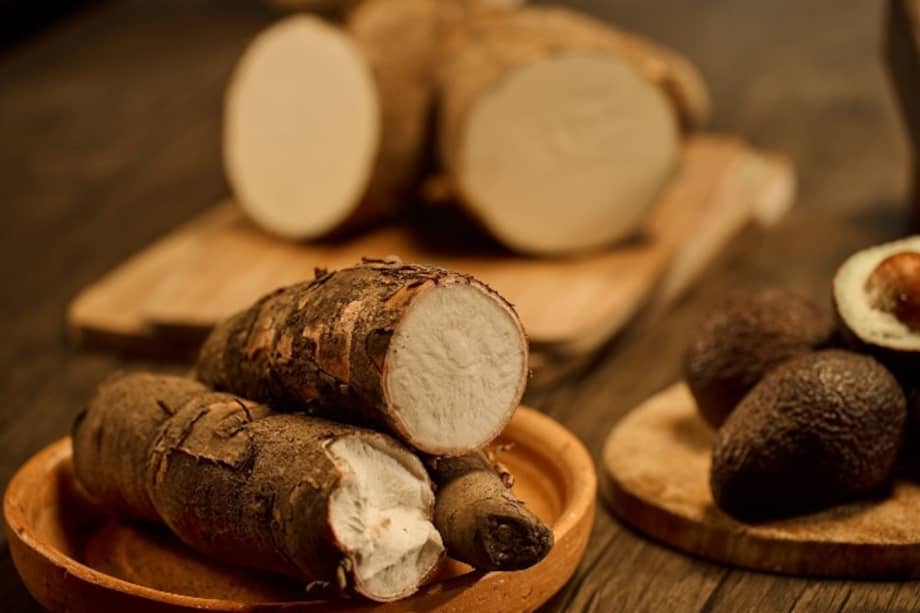 La yuca es rica en calcio y potasio.