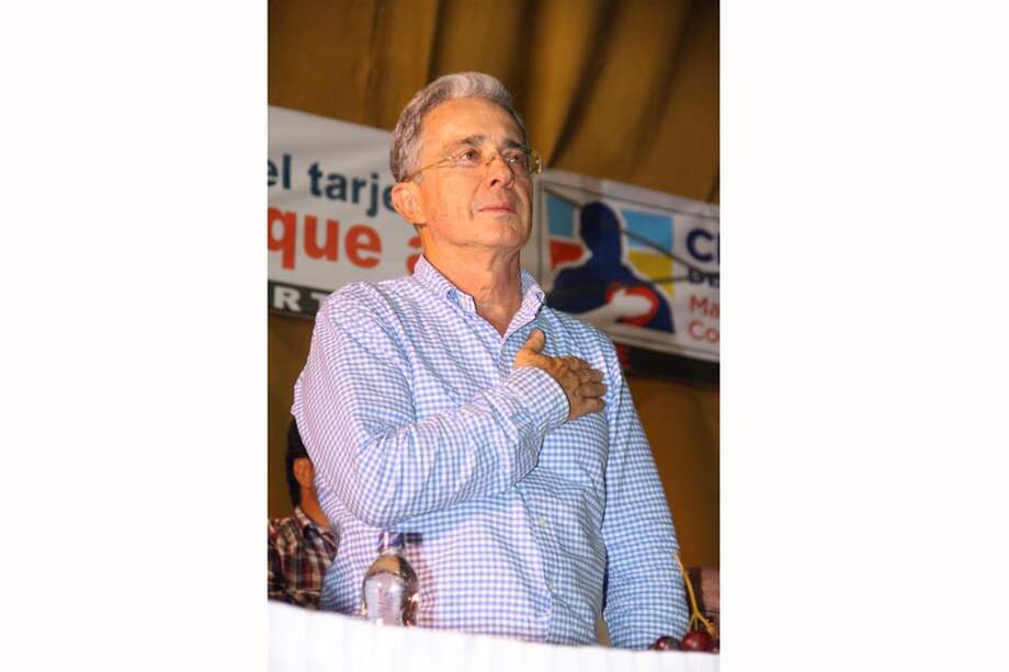 Con respecto al expresidente Uribe, el fiscal Montealegre indicó que ya hay una investigación por los señalamientos que éste ha hecho./ Archivo