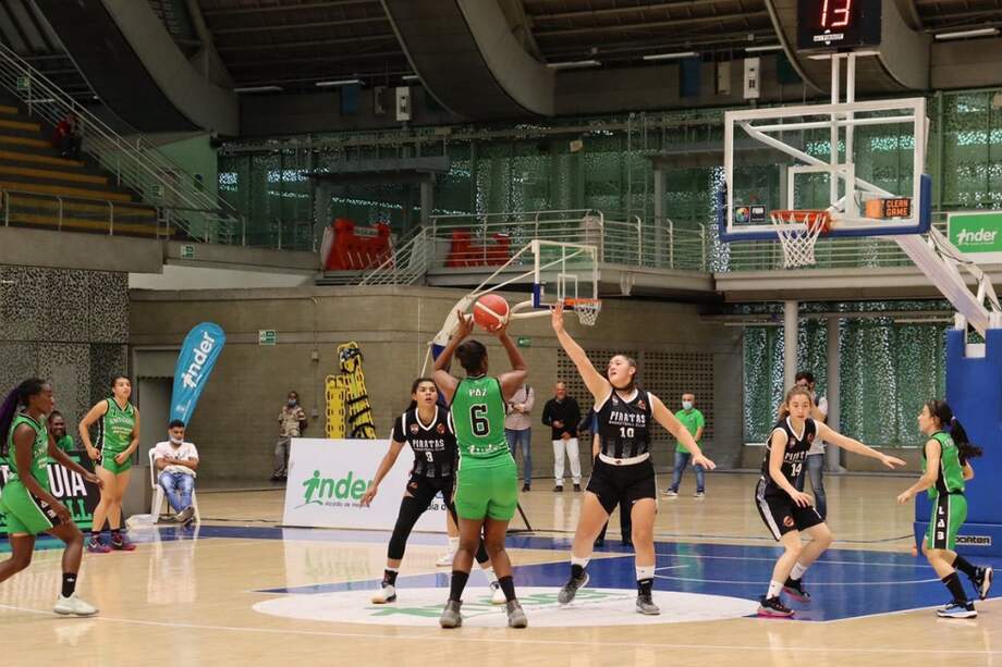 El equipo antioqueño en la final del campeonato.