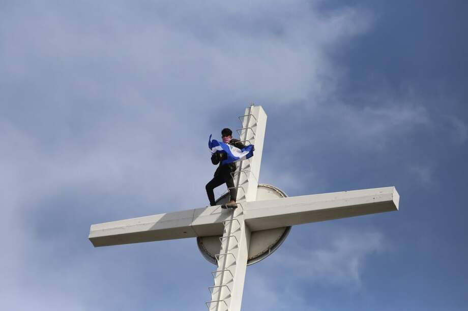 Las protestas en Nicaragua empezaron el 18 de abril de 2018. / AFP