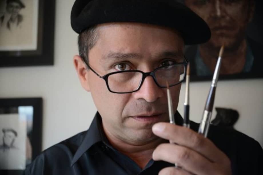 José Alberto Martínez, caricaturista de El Espectador. / Pamela Aristizábal - El Espectador