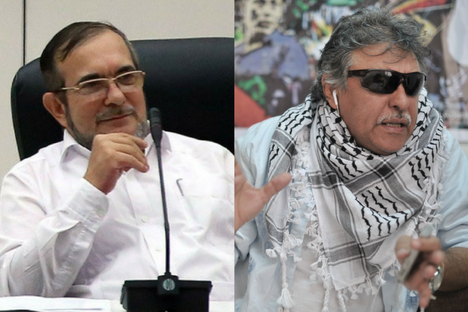 Rodrigo Londoño y Seusis Hernández Solarte / Agencia EFE y archivo