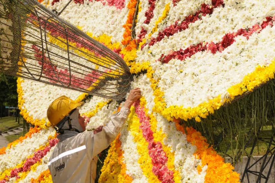 La feria de las flores es uno de los encuentros más importantes de la cultura colombiana. / Luis Benavides