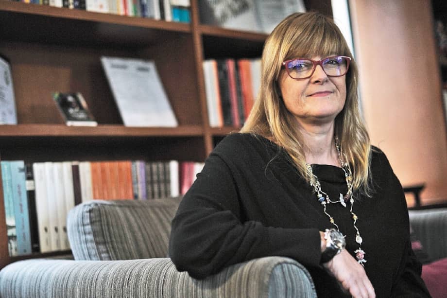 Olga Kavran trabaja desde 2010 en el Tribunal Especial para Líbano como jefe de Divulgación y Legado. / Óscar Pérez - El Espectador