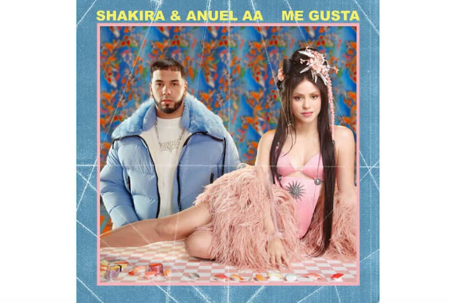 Los músicos Anuel AA y Shakira. / Cortesía