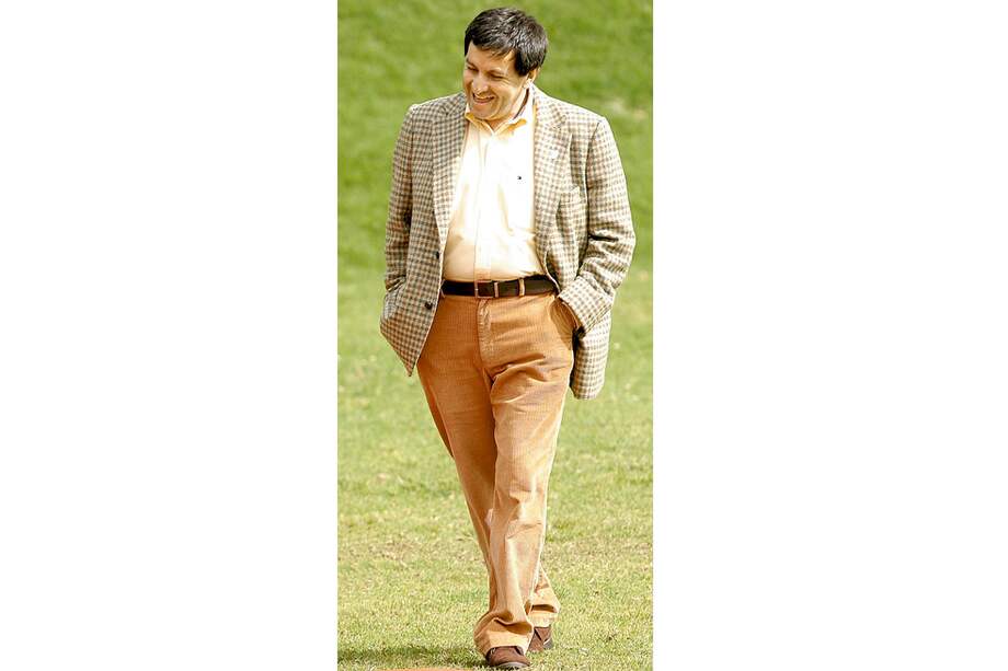 Luis Eduardo Méndez, en sus tiempos como presidente del club bogotano. / Archivo - El Espectador