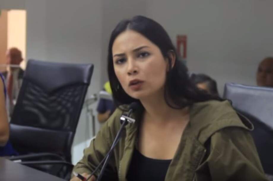 Ángela Hernández, Alejandro Ordoñez y Jefferson Vega. / Twitter @AngelaDiputada