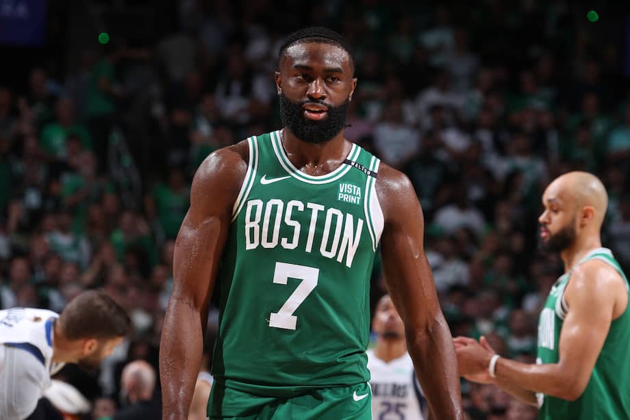 Jaylen Brown, el jugador más destacado de las finales de la NBA.