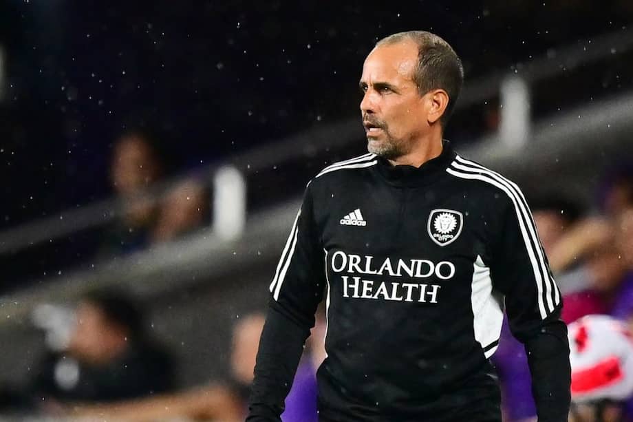 Óscar Pareja, DT del Orlando City. // Julio Aguilar/Getty Images/AFP