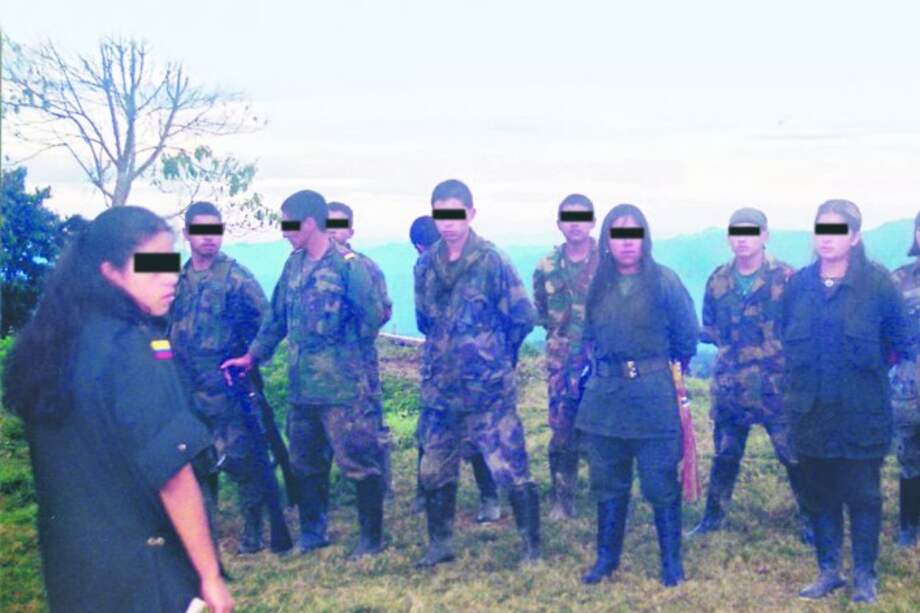 Las Farc aseguraron que en sus filas solo había 21 menores, mientras que el Gobierno dijo que son más de 170. / Archivo particular