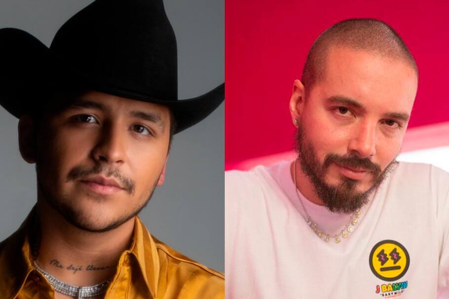 Christian Nodal y J Balvin