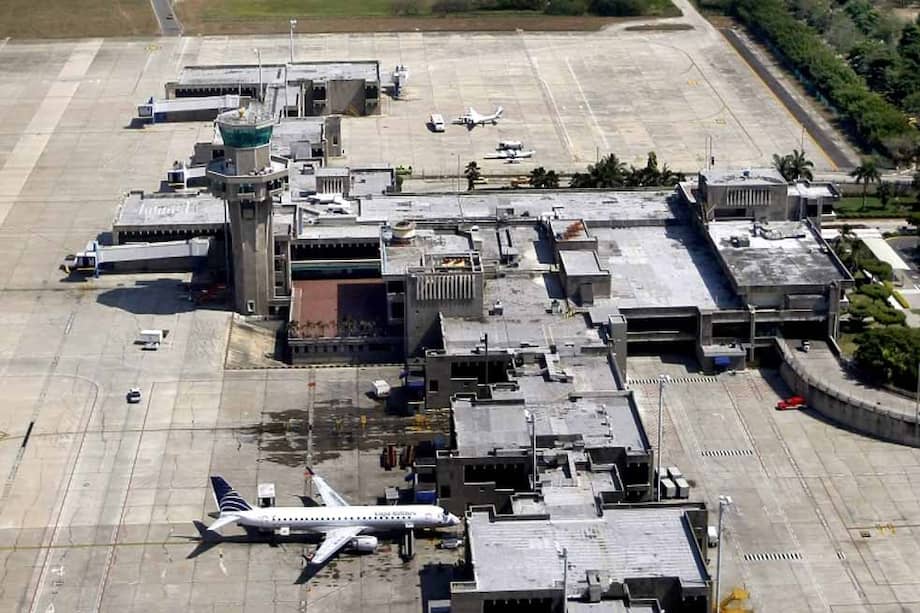 El aeropuerto de Barranquilla busca convertirse en un ‘hub’ y competir con Tocumen, de Panamá. / Archivo El Espectador