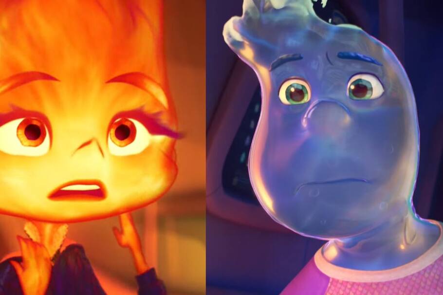 Ember y Wade serán los protagonistas en "Elementos", película próxima a salir de Dsiney Pixar.
