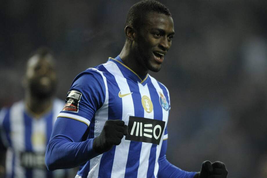 Jackson Martínez, la gran figura goleadora del Porto y de Selección Colombia. / AFP