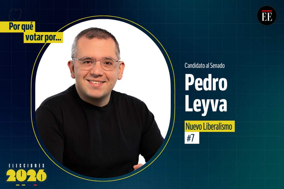 Pedro Leyva, candidato al Senado.