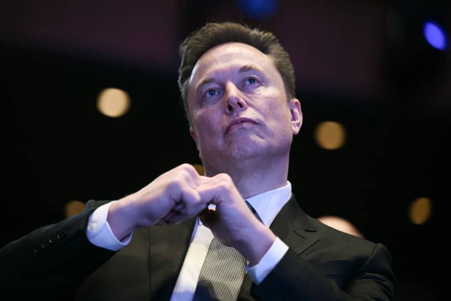 Elon Musk en el Foro de Inversiones Estados Unidos-Arabia Saudita.