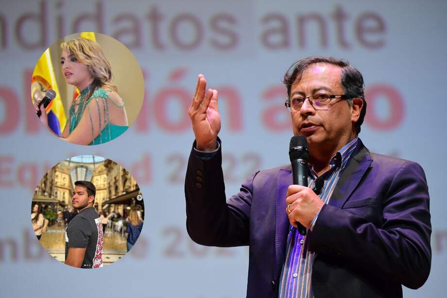 Andrea Petro y Nicolás Alcocer respaldaron al presidente en medio del escándalo de Nicolás Petro Burgos.