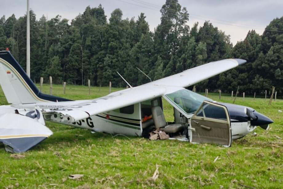 En la aeronave viajaban el Piloto y un técnico de mantenimiento
