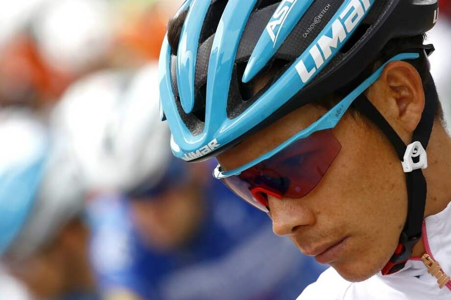 Miguel Ángel López, corredor colombiano del Astana.