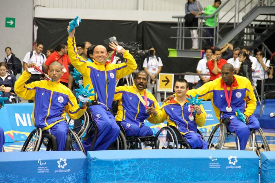 El equipo paralímpico de blaoncesto será la gran novedad de Colombia en Londres 2012 / Tomada de http://comiteparalimpicocolombiano.org