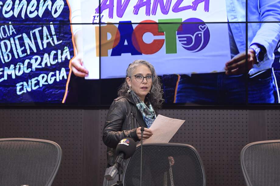 María José Pizarro, senadora del Pacto Histórico.