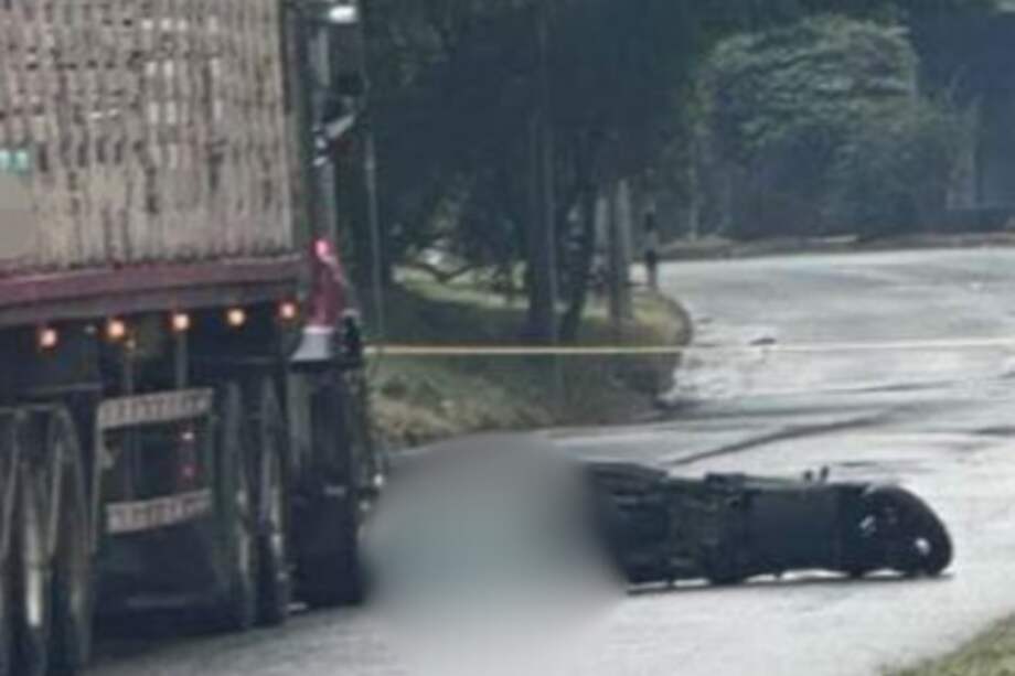 El accidente se presentó en la avenida Regional, a la altura de Sabaneta.