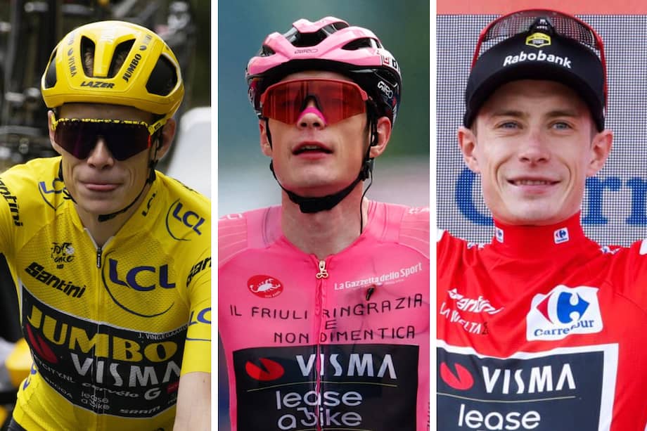 Jonas Vingegaard, con su victoria en el Giro de Italia 2026, completó las tres grandes.