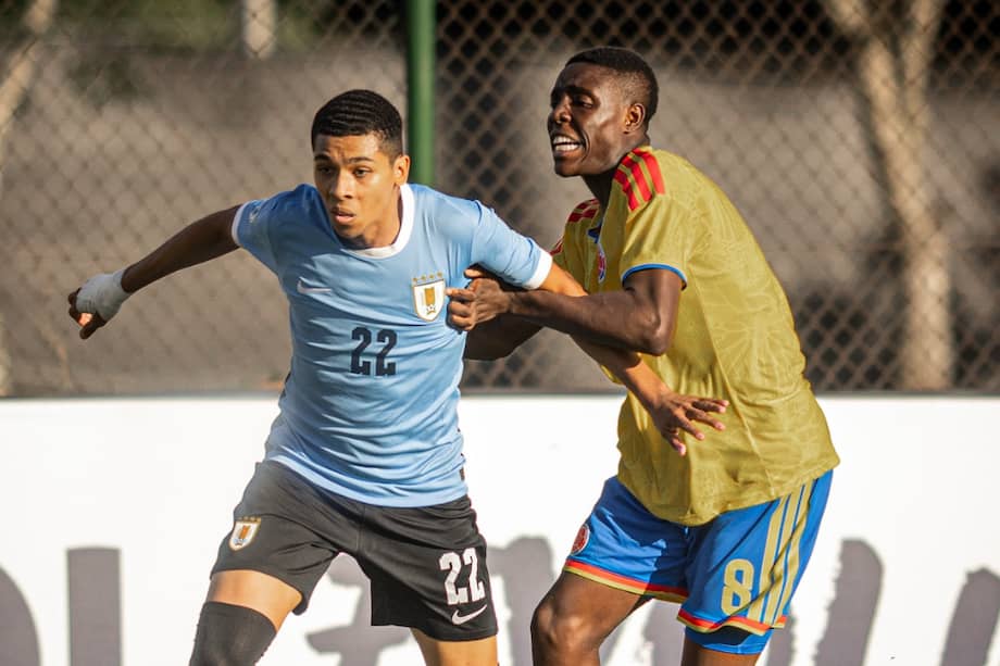 Uruguay se impuso a Colombia en la cuarta fecha de la fase de grupos del Sudamericano Sub-17 de Paraguay 2026.
