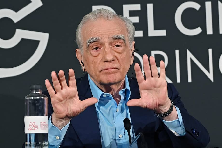 Martin Scorsese fue homenajeado en Turín, Italia en 2024.