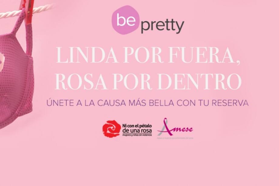 En octubre, únete a la campaña ‘Bella por fuera, rosa por dentro’