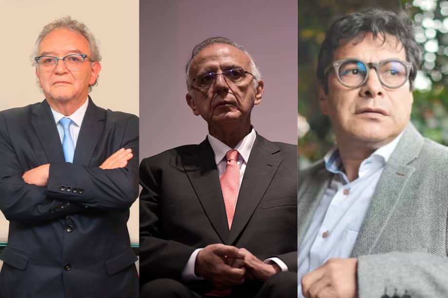 Se trata del excomisionado de Paz, Danilo Rueda; el exministro de Defensa, Iván Velásquez; y del exdirector de la Dirección Nacional de Inteligencia (DNI), Jorge Lemus.