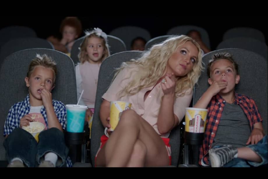 Britney Spears con sus hijos Jayden James y Sean Preston.