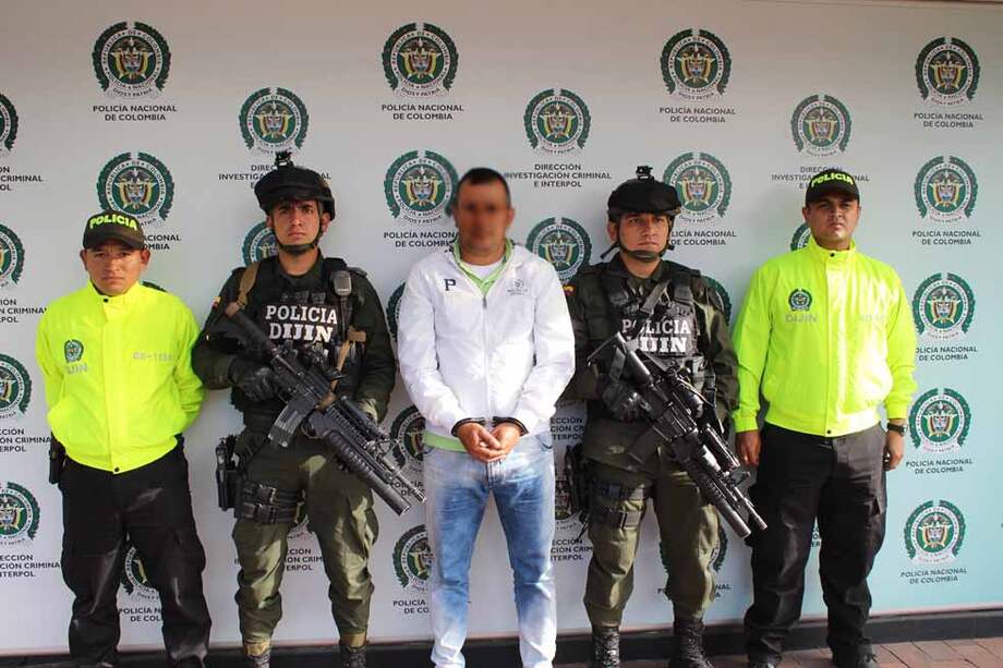 La primera vez que las autoridades intentaron detener a Héctor Bastidas, quien entonces tenía orden de captura por homicidio, fue en 2010. Se voló. / Foto: Policía
