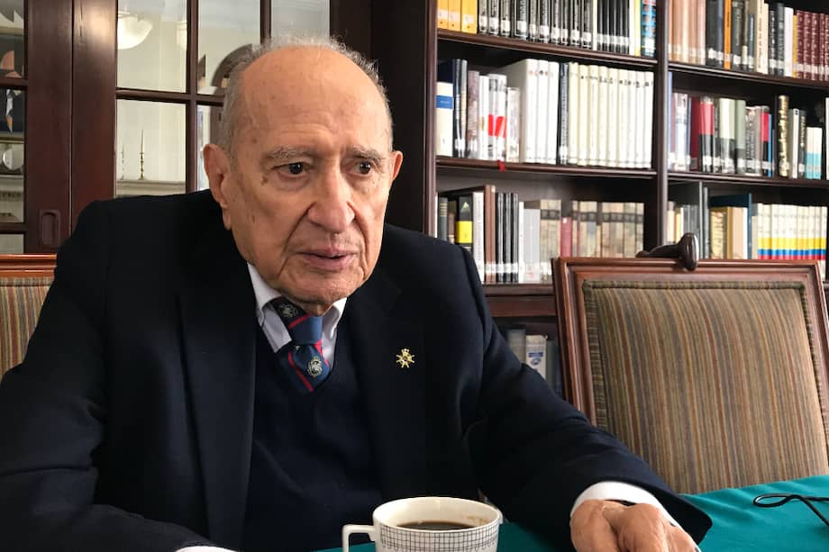 El médico José Félix Patiño Restrepo, uno de los fundadores de la Fundación Santa Fe, de Bogotá.