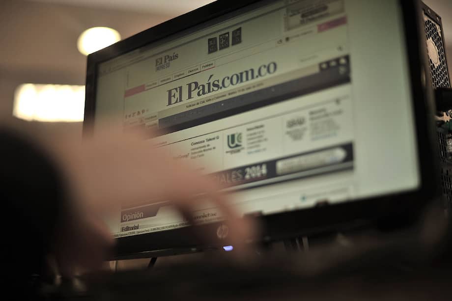 López fue condenado por un comentario a una noticia de elpais.com.co en la que se menciona a la presidente de Fededepartamentos, Gloria Escalante. / Ilustración