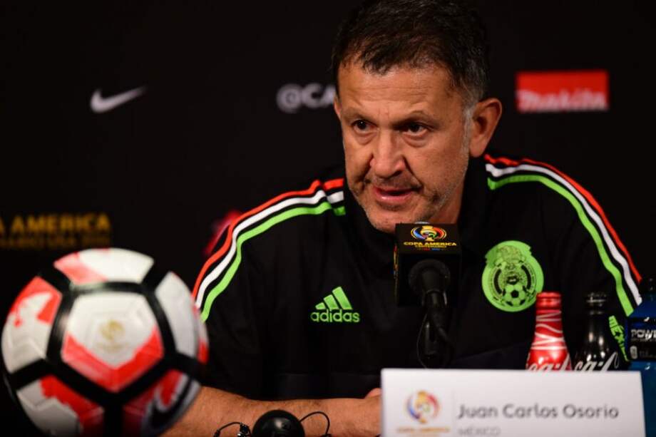 Juan Carlos Osorio, técnico de la Selección de México. Foto: AFP