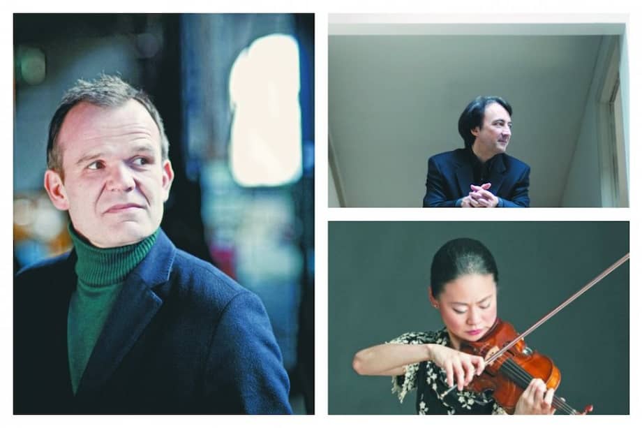 François-Xavier Roth, dirección. Midori Goto, violín. Jean-Efflam Bavouzet, piano. / Cortesía