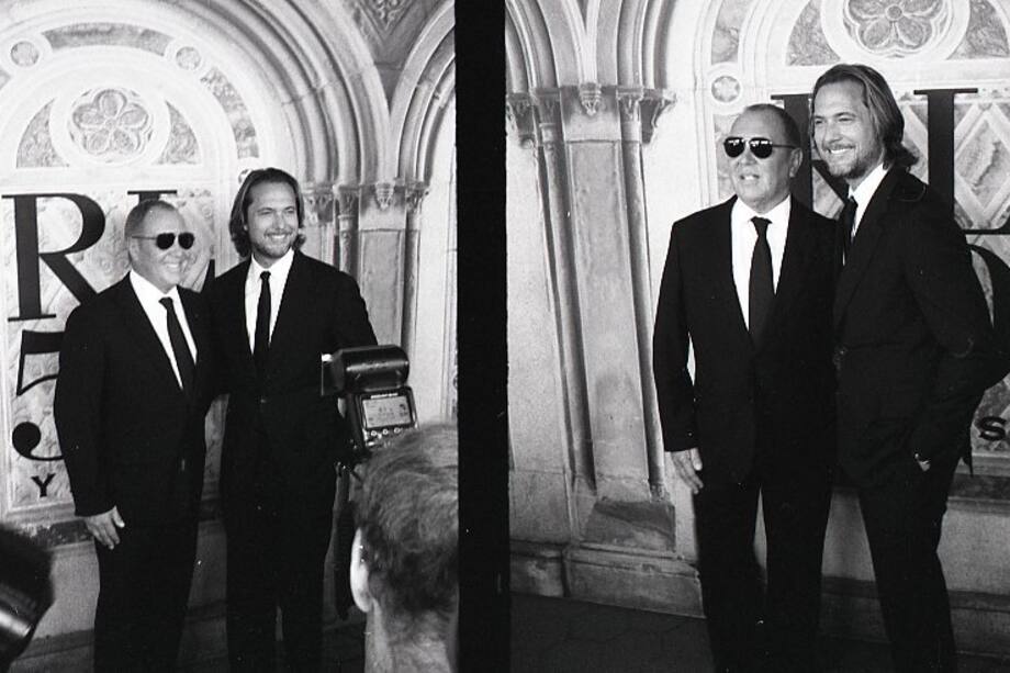 Michael Kors (izquierda) está casado con Lance Lepere. La pareja lleva más de 20 años de relación. Se conocieron laborando para la firma que conduce Kors. Foto: Getty Images.