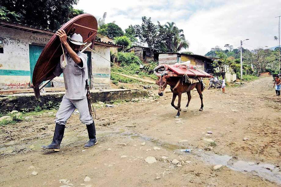 Cerca de 1,4 millones de hogares (5,4 millones de personas) son víctimas de desplazamiento y sujetos de reparación. / Archivo - El Espectador